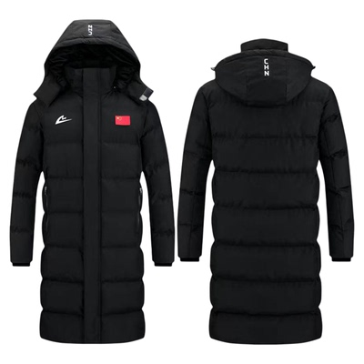 音速猫长款棉服冬季棉袄大衣