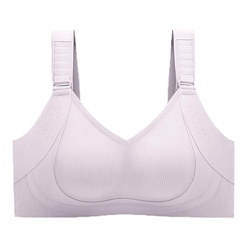 运动防震内衣女夏薄款聚拢收副乳