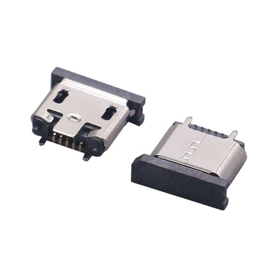 Micro-5P母座USB连接器