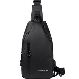 胸包男款斜挎包男士包包单肩包新款运动小背包胸前包男包休闲腰包