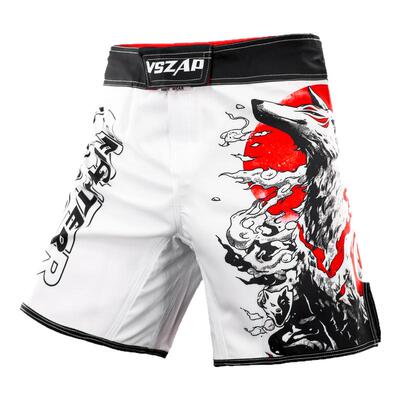 VSZAP赤焰狼男UFC拳击速干短裤