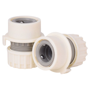 洗车水枪水管快速接头洗衣机水龙头专用直插接头配件4分奶嘴快接