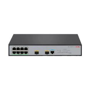 H3C华三 S5008PV5-EI-HPWR-H1 8口千兆POE交换机大功率 二层WEB网管企业级网络交换机光纤口集线分线分流器
