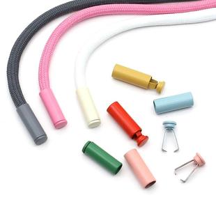 金属彩色吊钟卫衣帽子抽绳止绳扣羽绒服纽扣尾夹可拆卸卡扣装饰扣