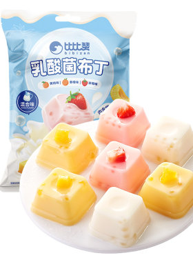 比比赞乳酸菌布丁果冻80个