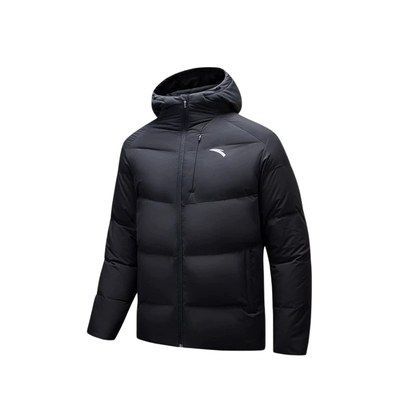 安踏防风防水防油污加厚羽绒服