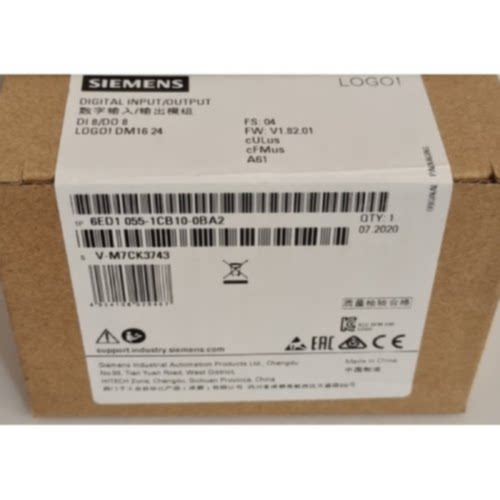 议价6ED10551CB100BA2西门子LOGO!DM16 24扩展模块6ED1055-1CB10-