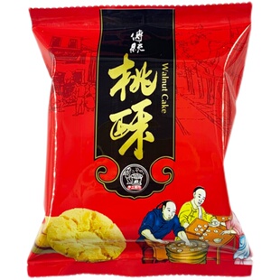 小桃酥袋独立包装袋含托传统老桃酥卷膜单个机封袋手提桃酥礼盒