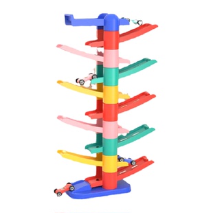 儿童轨道滑翔惯性小汽车玩具宝宝男孩玩具益智3到6岁生日礼物女