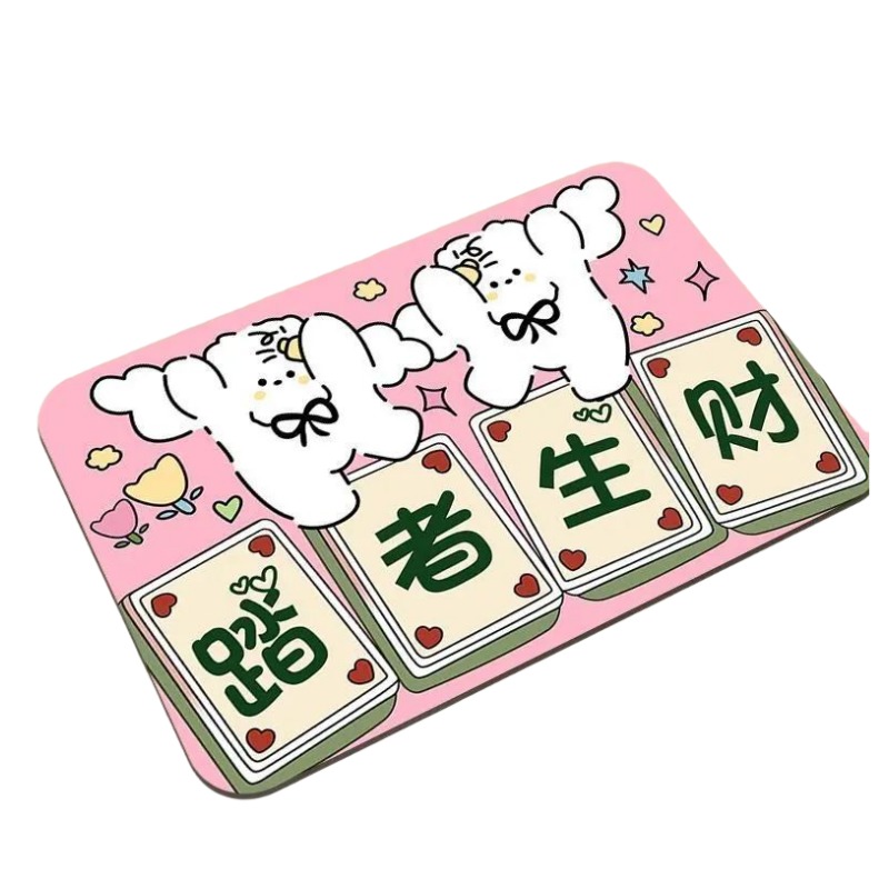 软硅藻泥吸水防滑速干地垫