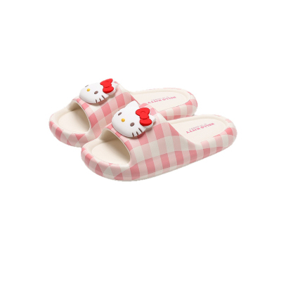 拖鞋踩屎感hellokitty猫拖鞋女款夏季家居浴室防滑外穿凉拖鞋防臭