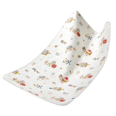 夹层吸水底部防滑纱布A类纯棉