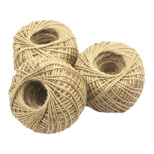 烘焙蛋糕打包专用圆形麻绳装饰品手工细麻绳装饰彩色纸绳捆扎绳子