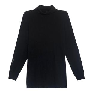 大码女装高领毛衣可外穿200斤胖mm宽松显瘦中长款打底针织衫上衣