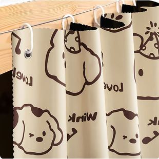 宿舍遮光床帘下铺全包下桌遮挡帘子窗帘学生寝室男女生桌帘遮光布