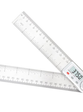 日本三量便携式360度数显角度尺