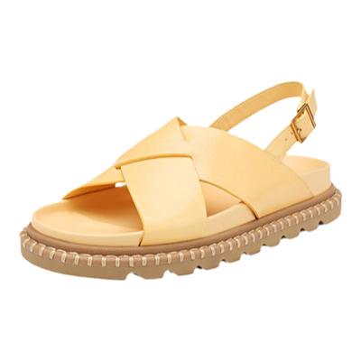 简约百搭平底休闲凉鞋