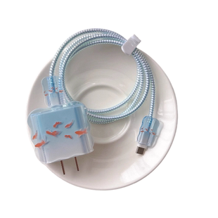 樱声适用苹果17充电器保护套iphone16promax数据线的保护套15/14手机充电线防折断保护头13咬线器12缠绕器