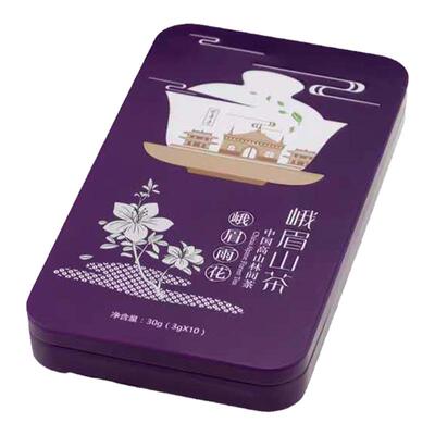 峨眉雪芽雨花绿茶30g眉山风光系