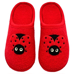 TOFUYOU棉拖鞋女秋冬包头羊毛拖鞋家居室内防滑女鞋防臭加绒保暖