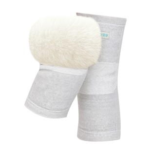 可孚加厚羊毛护膝防寒护膝盖关节女士男中老年人敷老寒腿发热专用