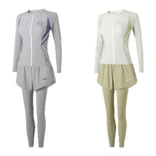 回力泳衣女分体2026新款防晒长袖长裤游泳衣潜水冲浪游泳套装装备