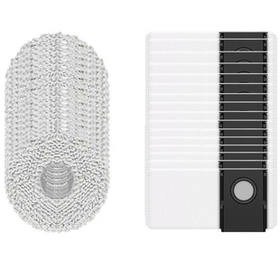 适配美的V16Pro扫地机器人配件V16Pro Mini抹布集尘袋清洁液耗材