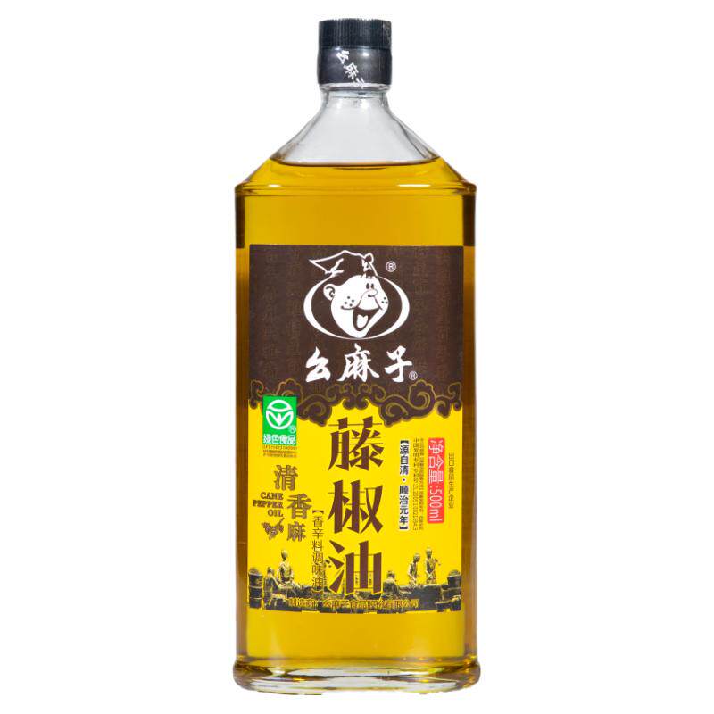 幺麻子藤椒油500ml*10瓶整箱