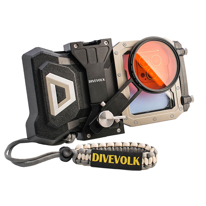 DIVEVOLK SeaTouch 4 Max手机潜水壳水下拍照防水壳配件支架滤镜