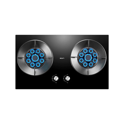 名气九腔燃气灶煤气灶猛火液化家用双灶台天然气6103老板出品