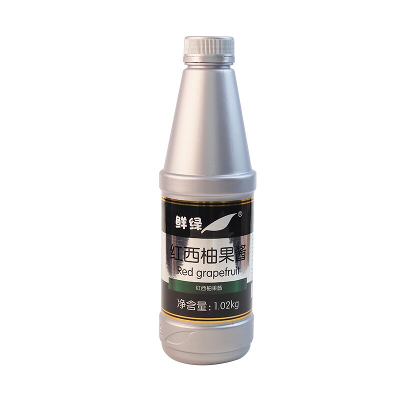 鲜绿红西柚果酱浓缩汁奶茶店专用1.02kg红心柚含果肉饮料浓浆商用