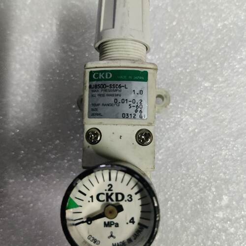 【询价】CKD调压阀RJB500-SSC6-L，成色如图，功适用
