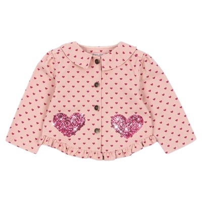 3件5折 Little丹麦Konges Slojd fw25女宝波点牛仔外套背带裤 裙