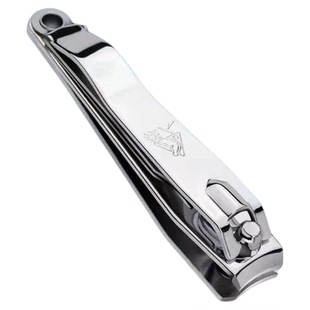 强人指甲刀单个家用成人不锈钢指甲钳大号小号老式斜口正品指甲剪