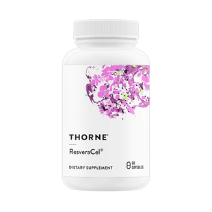 Thorne悦恩反式白藜芦醇+NR 60粒胶囊NAD+紫绷带年轻态美国直邮