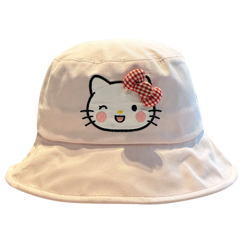 日系可爱轻薄猫咪渔夫帽