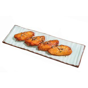 圣农嘟嘟翅奥尔良鸡翅中冷冻半成品肯德基烤翅口味蜜汁烤鸡翅1kg