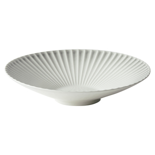 即物斗笠盘家用2025新款高温釉下彩陶瓷餐具深汤盘菜盘冷菜餐盘