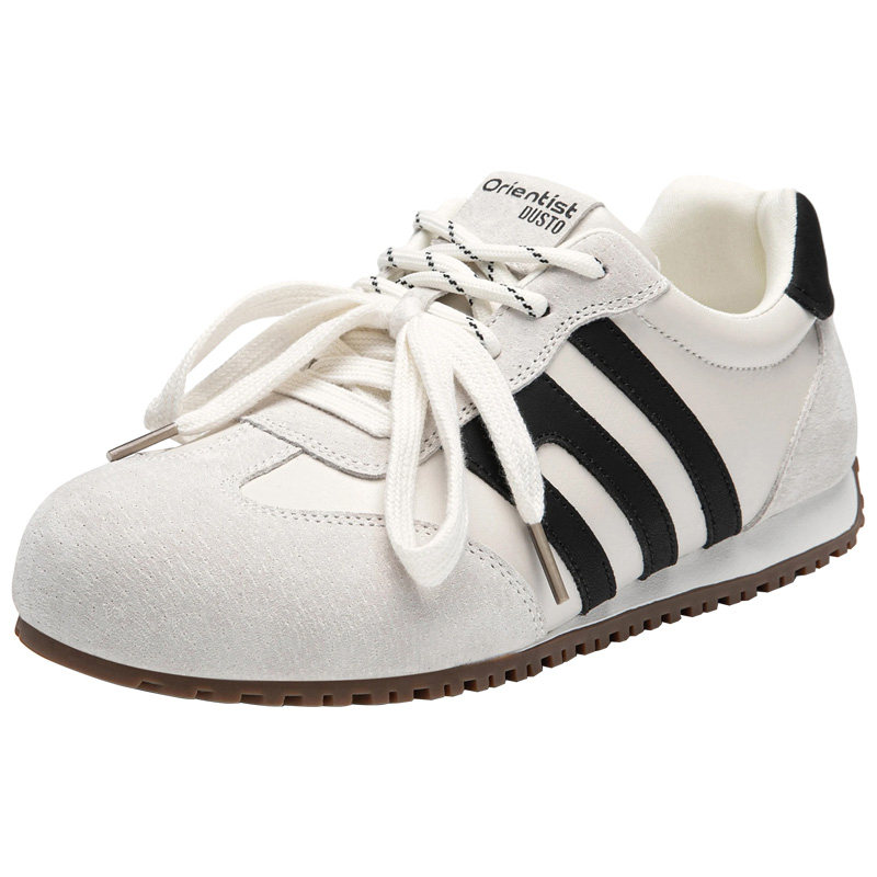 大东女鞋德训鞋复古休闲阿甘平底