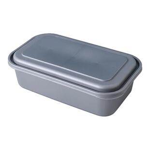 盖浇饭外卖打包盒餐饮商用双层一次性方形磨砂寿司水果高端快餐盒