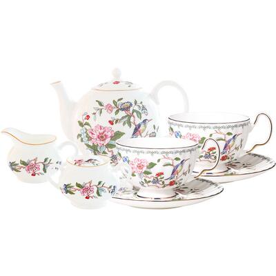 英国Aynsley安斯丽雀鸟系列茶具