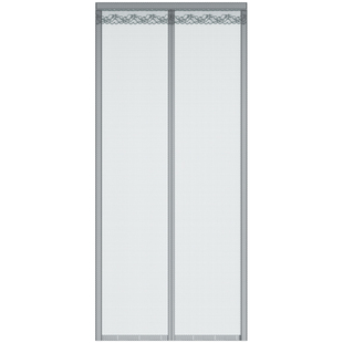 2026年新款高档金刚纱防蚊门帘子磁吸条强力磁性纱门纱窗帘自粘门