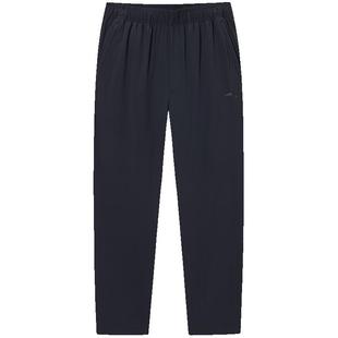 安踏舒乐型动裤丨运动长裤男士2025冬季新款薄直筒裤子152537514S