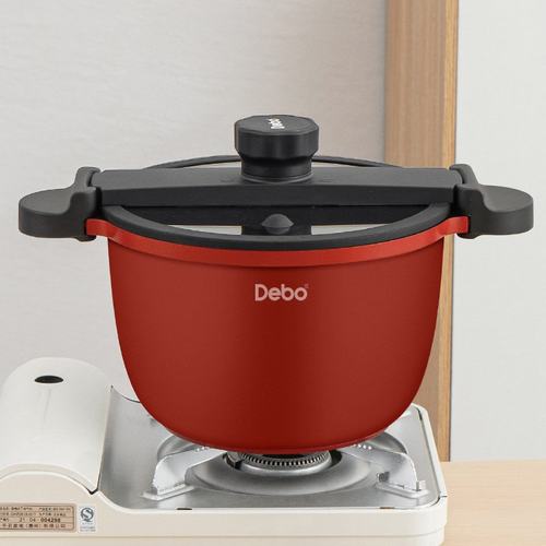 德铂家用微压锅安全铝合金电磁炉燃气通用压力锅焖炖煮多用锅定制