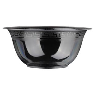 一次性航空水晶碗筷加厚透明硬塑料250/300/350ml大排档宴席餐具