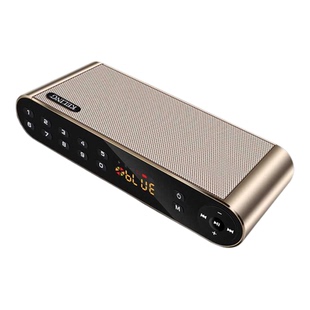 力勤1双喇叭无线收音蓝牙音箱大音量户外家用插卡音响重低音炮