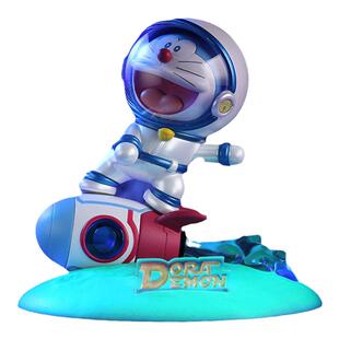 正版哆啦A梦快乐星球盲盒叮当猫手机支架摆件创意收藏潮礼物公仔