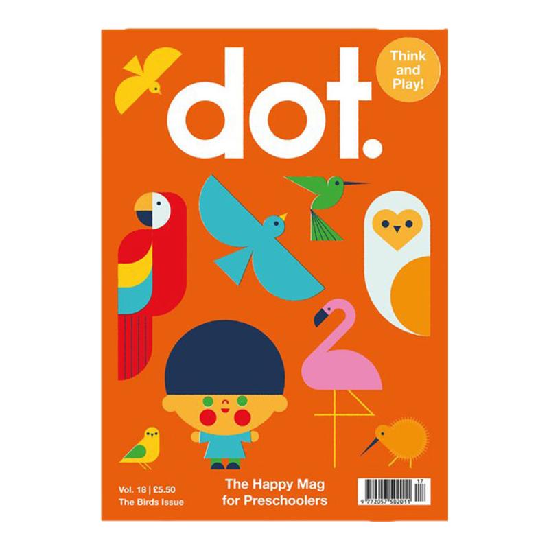 【订阅】 DOT 儿童教育手工diy杂志 英国英文版 年订4期 J046