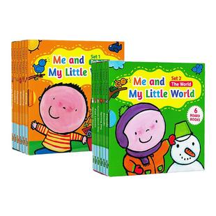 我和我的小小世界 点读版英文原版绘本Me and My little world凯文凯蒂系列婴幼儿童宝宝进口少儿早教启蒙亲子阅读正版纸板书