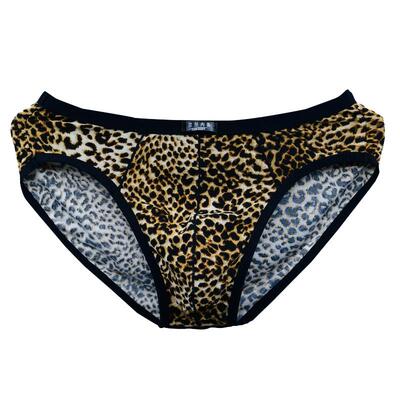 兰兰内务男士中腰内裤性感豹纹